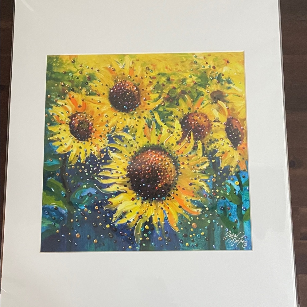 Sunflower Life Painting Print